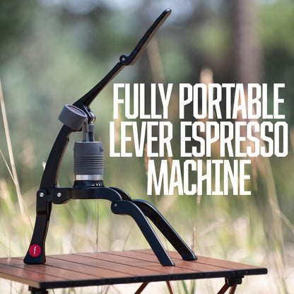 Flair 2GO: Portable, Collapsible Lever Espresso Machine for 9BAR Espresso Anywhere (Grounds Model)