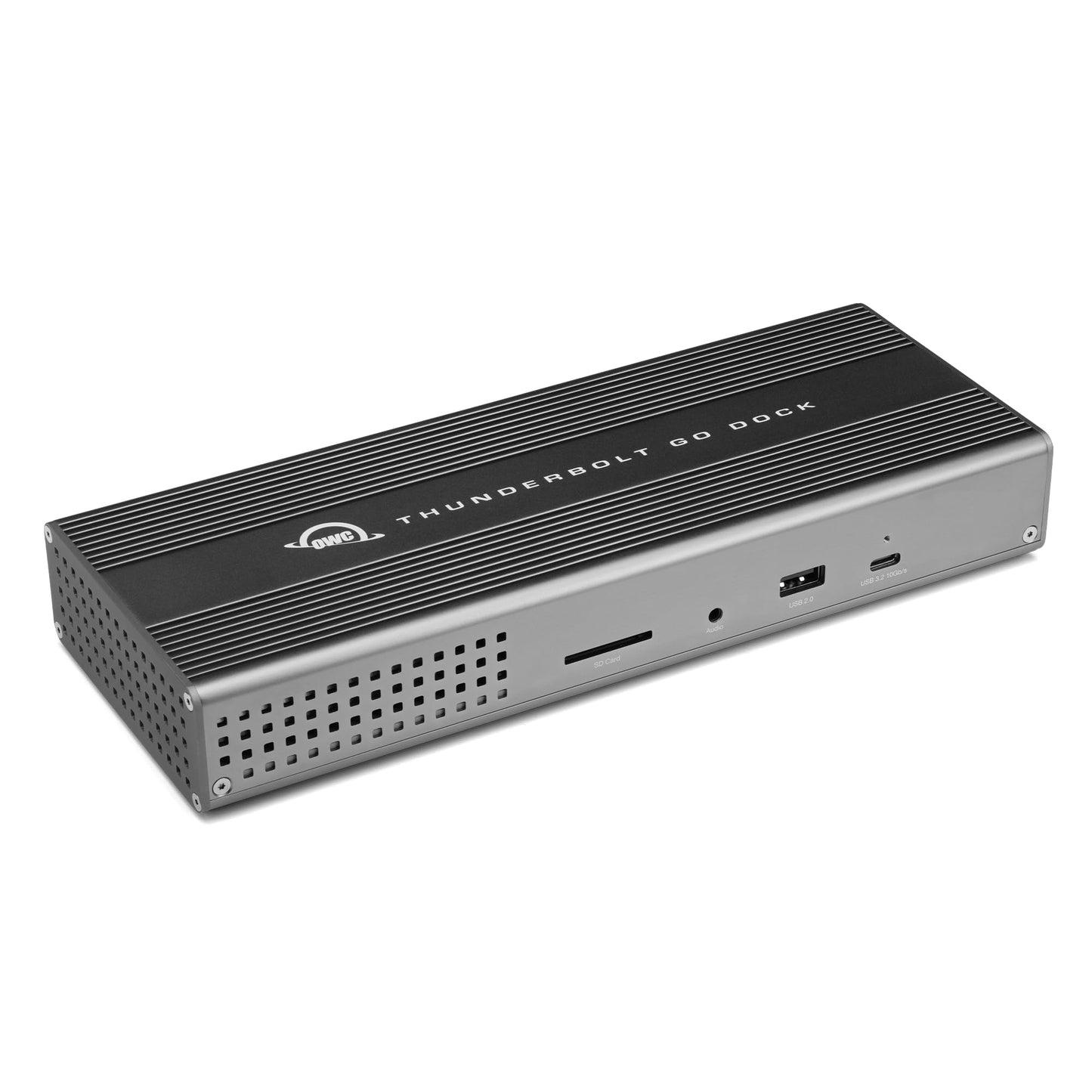 OWC Thunderbolt Go Dock, 11 Ports, Built in Power Supply, 90W Charging, TB4 (USB-C), USB, HDMI, 2.5GbE, SD, Also Compatible with USB-C Devices, Supports Thunderbolt Share