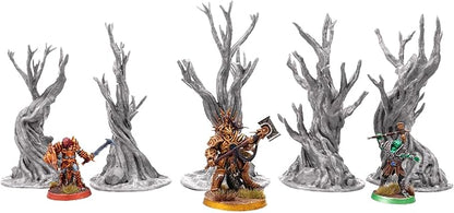 Gnarly Trees - Tabletop Terrain for Fantasy Wargames and RPGs 28mm 32mm Miniatures