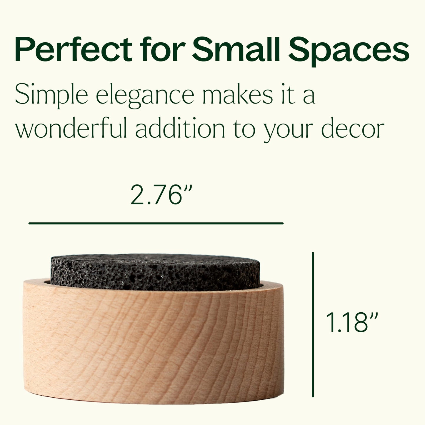 Plant Therapy Passive Lotus Flower Aromatherapy Diffuser - A Chic and Natural Home, Office, and Travel Essential Oil Diffuser