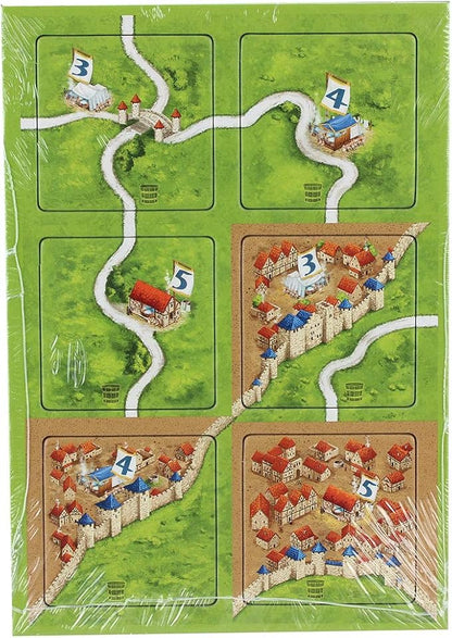 Hans Im Gluck Carcassonne: The Baths (Mini Adult Board Game for 2-6 Players Ages 12+)
