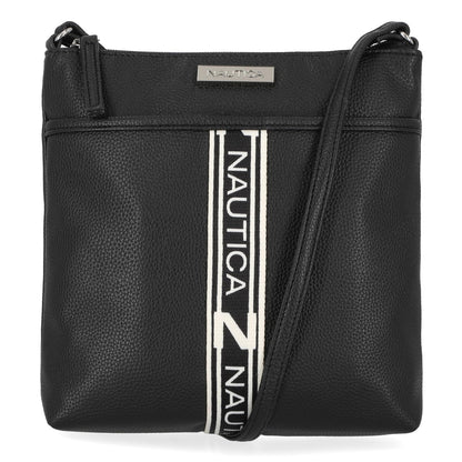Nautica Lakeside Signature Jaquard North South Crossbody Bag