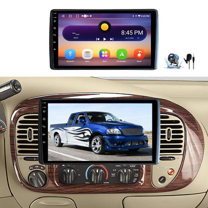 Android 14 Car Stereo Radio Compatible with Ford F150 1997-2003 Expedition 1997-2002 Wireless CarPlay & Android Auto AHD Backup Camera Upgrade 9" Touch Screen GPS WiFi FM Bluetooth 2+64G (Inches, 9)