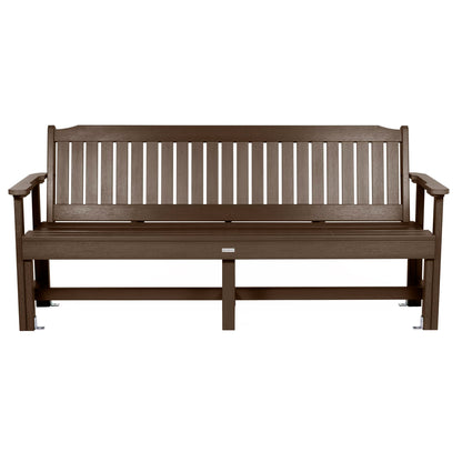 Sequoia Professional CM-BENSQ62-ACE Commercial Grade Exeter 6 Foot Garden Bench, Weathered Acorn
