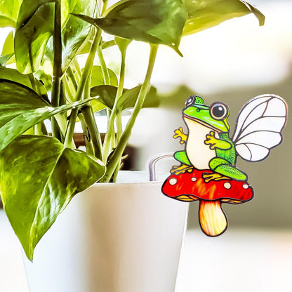 FBBP Frog Gifts for Women, Hanging Plant Planter for Indoor Outdoor Garden, Mothers Day Birthday Gifts for Mom Grandma from Daughter Son, Frog Lover Plant Pots Accessories