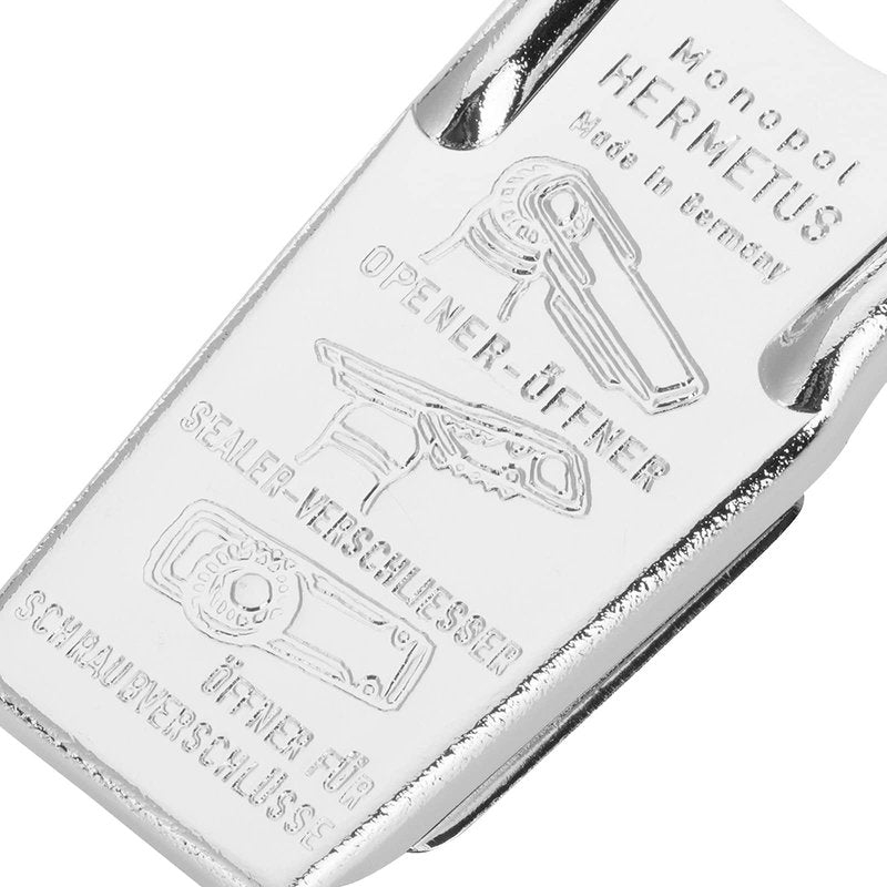 Westmark Hermetus Steel 3-in-1 Bottle Opener & Resealer – German Beer Bottle Opener with Airtight Seal, Made from Heavy-Duty Steel, Traditional Design