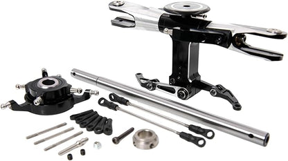 Aircraft T-rex 600FBL RC Helicopter Flybarless Rotor Head Assembly for Align Trex 600 Heli Replacement Part (Rotor Head)
