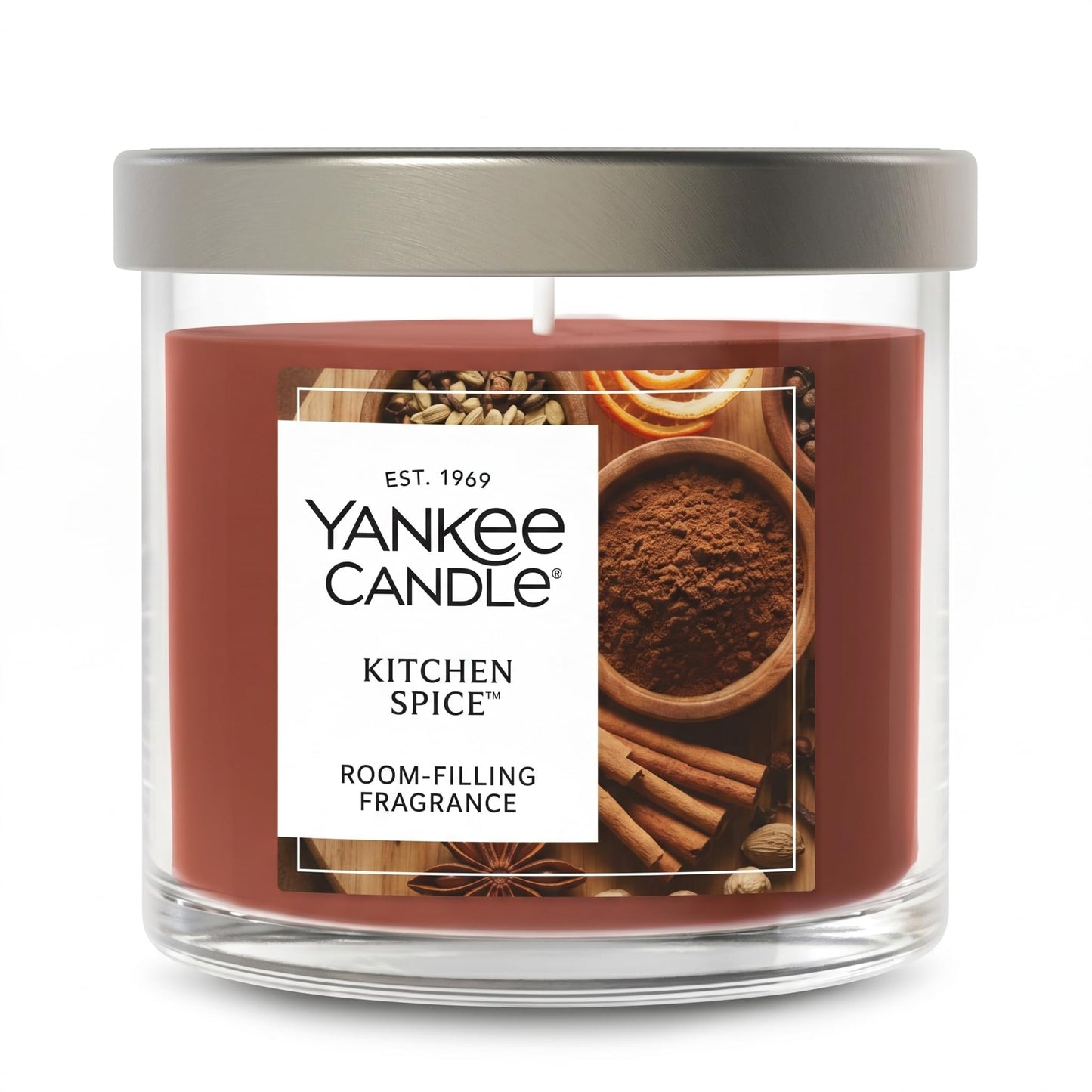 Yankee Candle Small Tumbler Scented Single Wick, Kitchen Spice, Decorative Jar Candle for Clean Burn and Warm Indoor Atmosphere, 4.3 Ounce (Pack of 2)