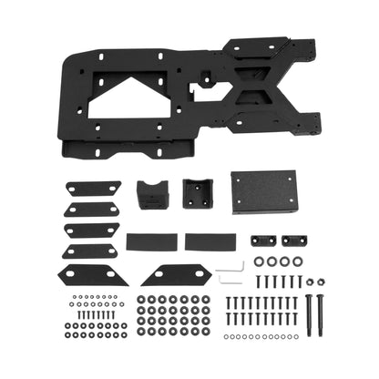 Gelacie Spare Tire Carrier Up to 37 inches Spare Wheel Compatible with 2007-2018 Jeep Wrangler JK Steel Powder Coated Black