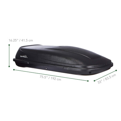 SportRack SR7016 Horizon Cargo Box, 16-Cubic Feet, Black