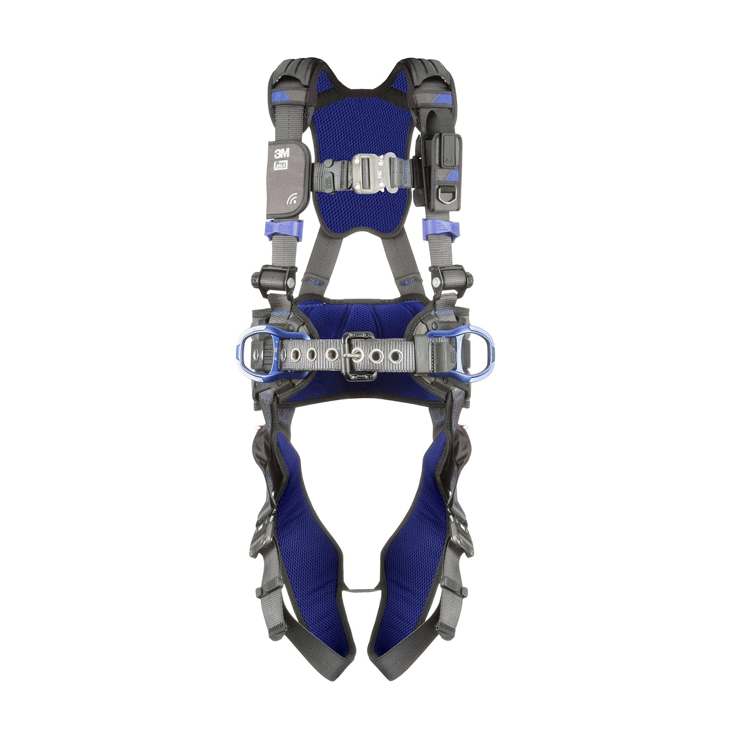 3M DBI-SALA ExoFit X300 Comfort Construction Positioning Safety Harness, Construction Fall Protection, Aluminum Back and Hip D-Rings, Auto-Locking Quick Connect Leg and Chest Buckles, 1113133, 2X