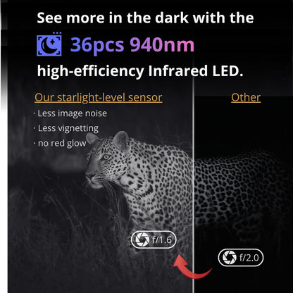 BLAZEVIDEO 2-Pack WiFi Trail Camera 64MP 1296P with Audio, 3 PIR Motion Activated 0.1s Trigger & 120° Wide-Angle Detection, 100ft 940nm No-Glow Night Vision, IP66 Waterproof Game Cam for Wildlife