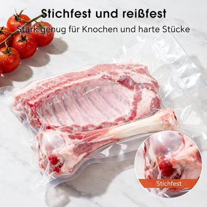 FoodSaver Vacuum Sealer Rolls - 2 Pack BPA-Free 8" x 16' Bags for Food Storage & Sous Vide Cooking