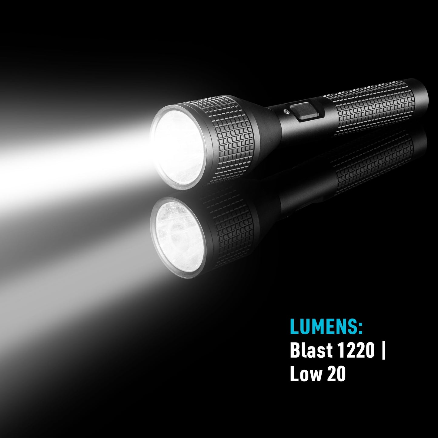Nite Ize INOVA T4R Long Throw Rechargeable Tactical Flashlight - 1,000-Meter Range - Tactical Flashlight with Aluminum Body & Rechargeable Lithium Ion Battery - Shockproof & Weatherproof Flashlight