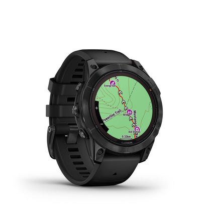 Garmin fēnix 7 Pro - Solar Edition (No Wi-Fi) Multisport GPS Smartwatch, Built-in Flashlight, Solar Charging Capability