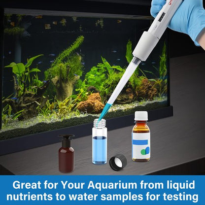 FOUR E'S SCIENTIFIC 1-10ML Single-Channel Pipettor Adjustable Variable Volume Micropipette High Accurate Pipettor for Laboratory