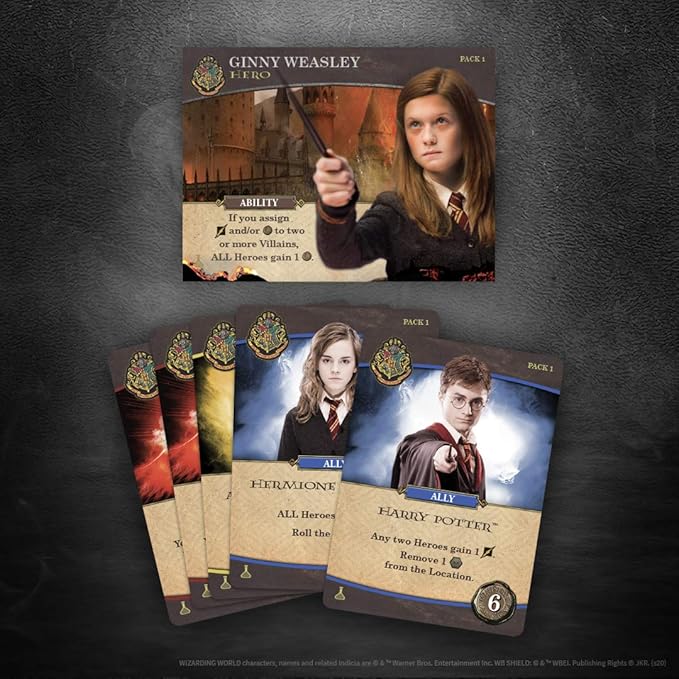 USAOPOLY Harry Potter: Hogwarts Battle - The Charms and Potions Expansion/Second Expansion to Harry Potter Deckbuilding Game/Featuring New Abilities &amp Cards/Officially Licensed