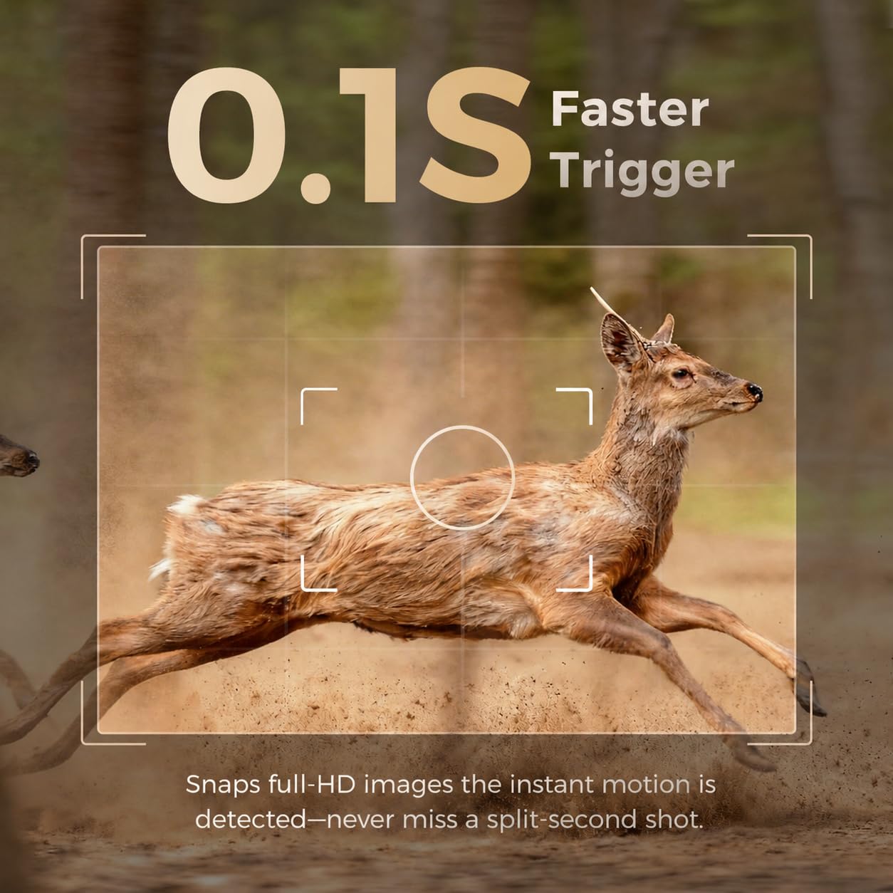 Loatos 48MP Trail Camera, AI Animal Detection Cellular Trail Camera 2K Live 4G LTE Built-in-SIM Real-Time Alert 0.1s Trigger Game Cameras with Night Vision Motion Activated Waterproof IP66 Trail Cam