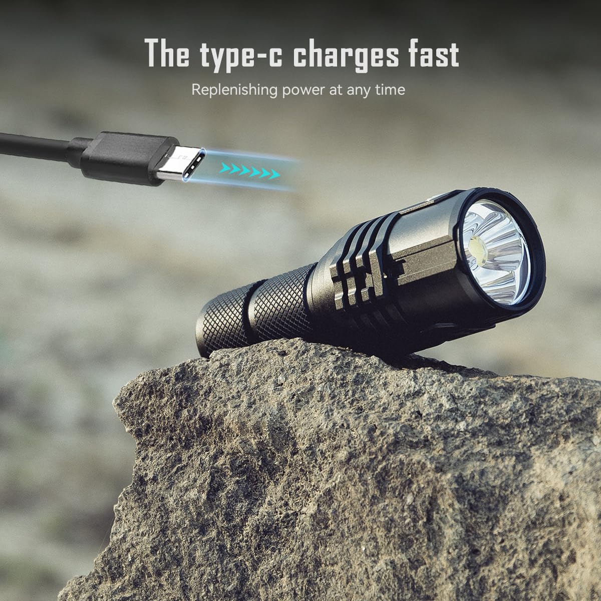 IMALENT MS03 EDC Flashlight 13000 Lumens, Rechargeable Pocket Flashlight, Suitable for Camping Emergency Hiking