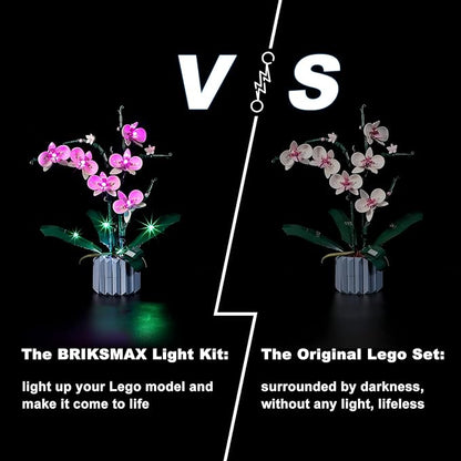 BRIKSMAX Led Lighting Kit for LEGO-10311 Orchid - Compatible with Lego Creator Expert Building Blocks Model- Not Include The Lego Set