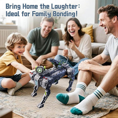 GEVINST Robot Robotic Dog Building Set for Boys Ages 8-12 1609 Pieces STEM Animal Toys Model Building Kit Gift for Adults Kids Teens Ages 8-14 (Static)