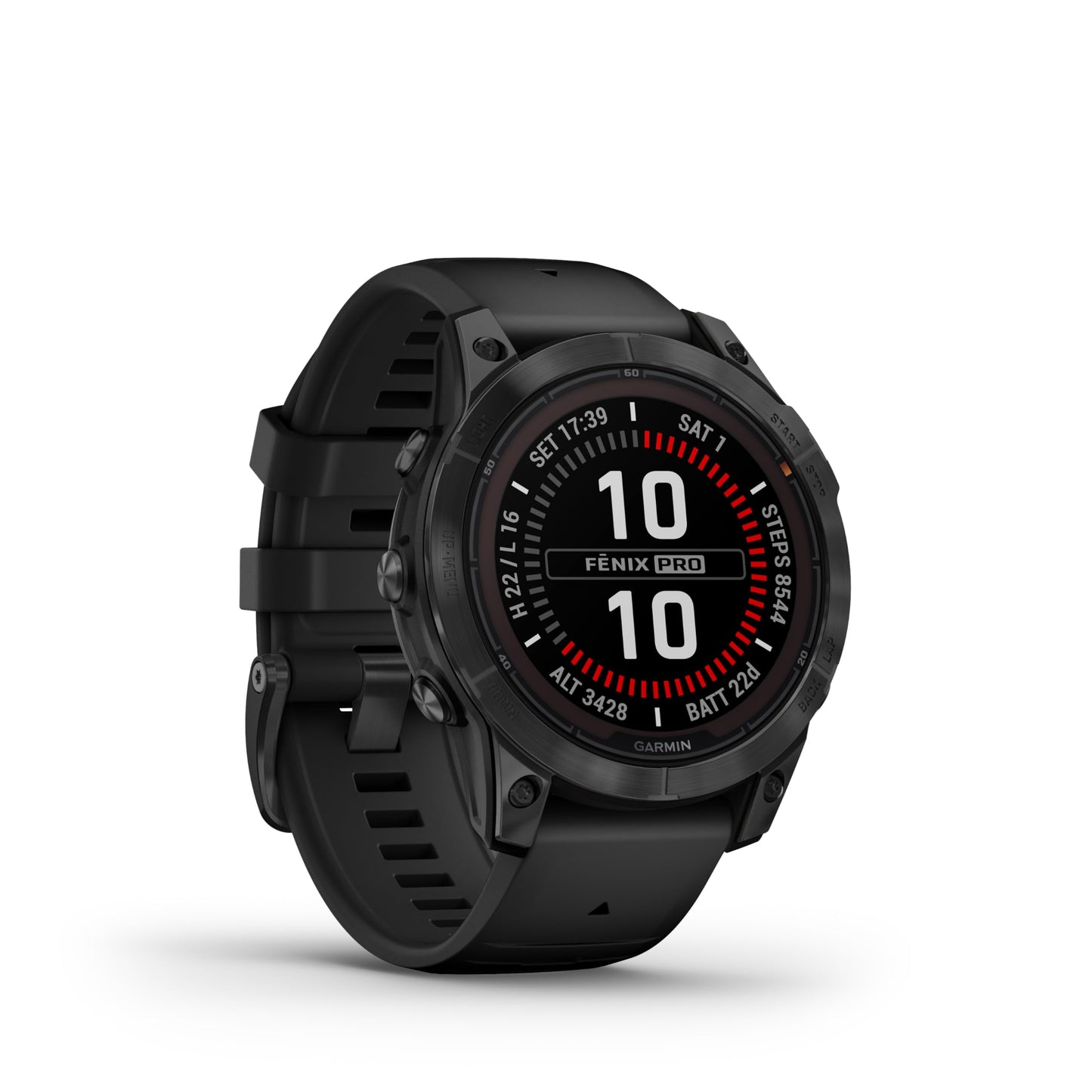 Garmin fēnix 7 Pro - Solar Edition (No Wi-Fi) Multisport GPS Smartwatch, Built-in Flashlight, Solar Charging Capability