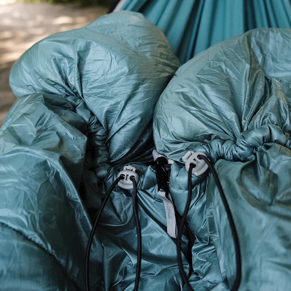 GRAND TRUNK Evolution 20 Synthetic Hammock | 20°F Cold Weather Hammock with Integrated Sleeping Bag & Underquilt | Camping & Backpacking Hammock with Carabiners & Compression Sack