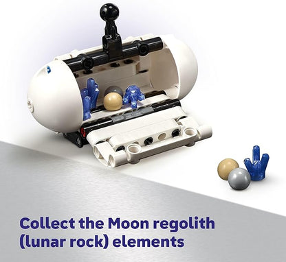 LEGO Technic Lunar Outpost Moon Rover Space Vehicle Building Toy - All-Terrain Explorer for Kids Boys &amp Girls Ages 10+ - Buildable Space Decor for Any Room - Gift Idea for Birthdays - 42211