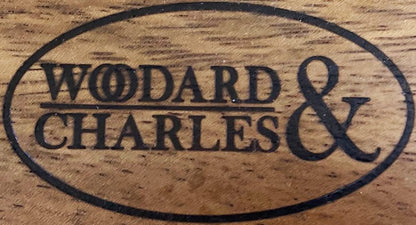 Woodard & Charles Acacia Wood Ice Bucket - 2 Quarts, 7" x 7 1/2"
