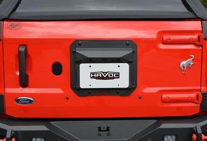 HAVOC OFFROAD Spare Tire Delete Kit | Steel, Black | HFB-05-009 | Fits 2021-2023 Ford Bronco