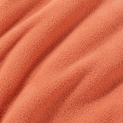 Berkshire Blanket Microfleece King Size Bed Blanket - Lightweight Plush Amberglow Orange, 90x108 Inches