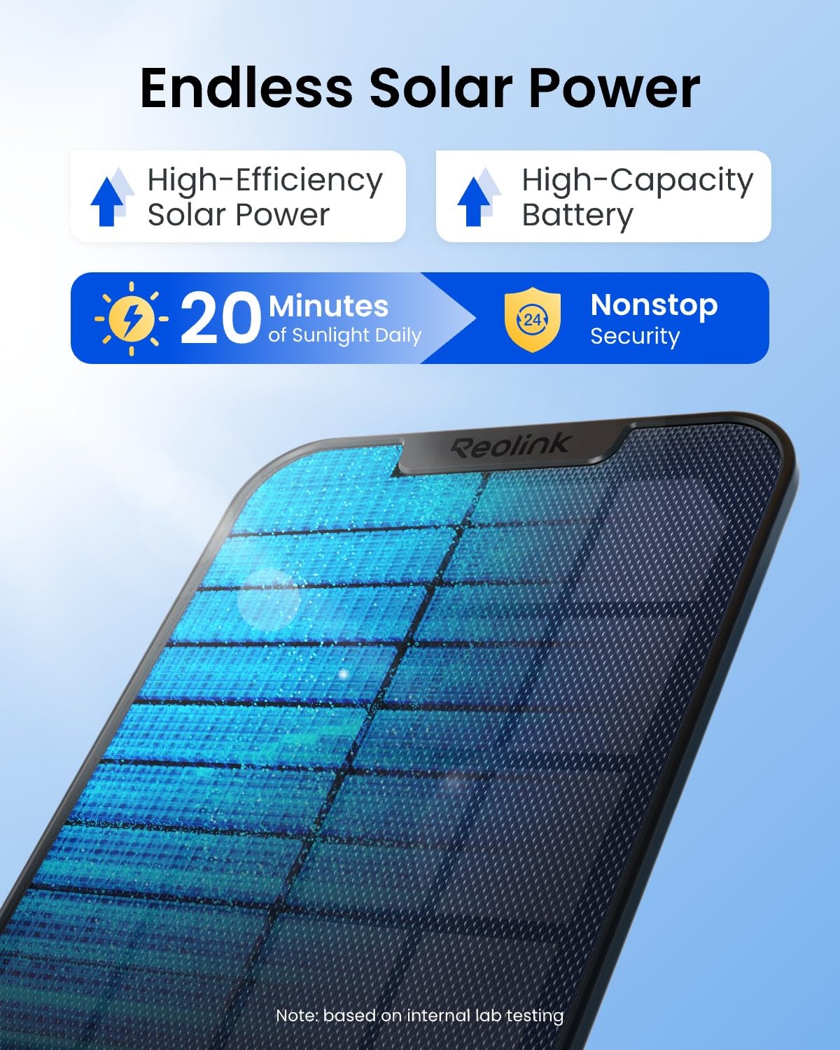 REOLINK 4K Solar Security Cameras Wireless Outdoor, 360° Pan Tilt, 8MP Color Night Vision, 2.4/5 GHz Wi-Fi 6, No Monthly Fee, Home Hub Compatible, Argus PT 4K+ 3W Solar Panel (Black)
