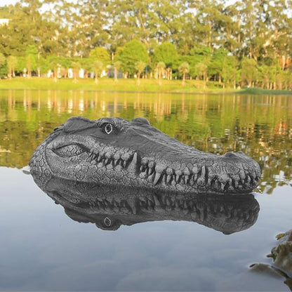 GoolRC Flytec V005 RC Boat 2.4G Remote Control Electric Racing Boat for Pools with Simulation Crocodile Head Spoof Toy