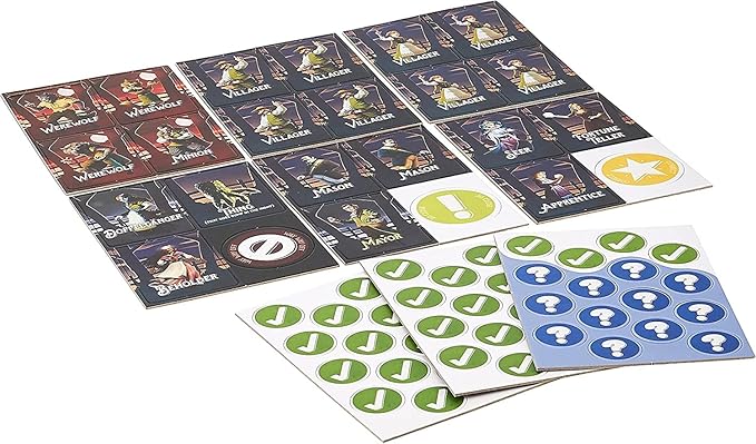 Werewords Deluxe Edition by Bezier Games | Word Guessing with Hidden Werewolves and App Support | Social Deduction with Speedwords Mode | 2-20 Players Ages 14+ | 10 Minutes