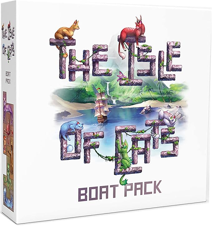 The Isle of Cats: Boat Pack Expansion - Boardgame Ages 8+