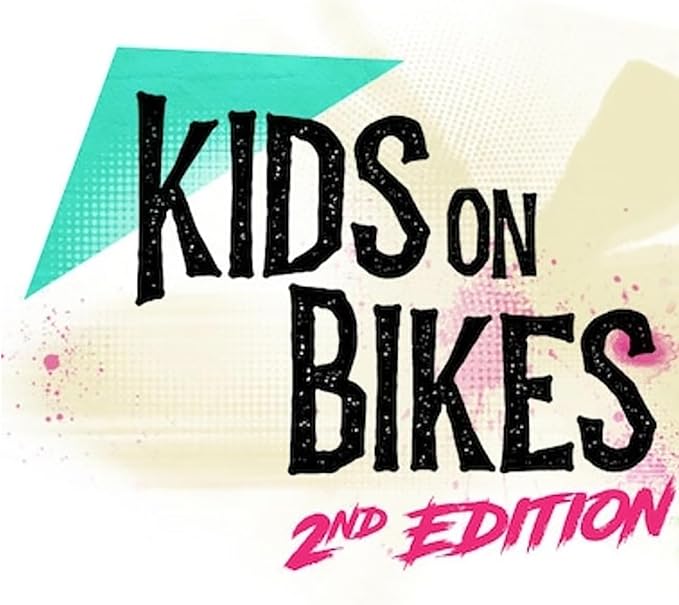 Renegade Game Studios Kids on Bikes TTRPG RPG Book 2nd Edition Collaborative Storytelling Tabletop Game Softcover