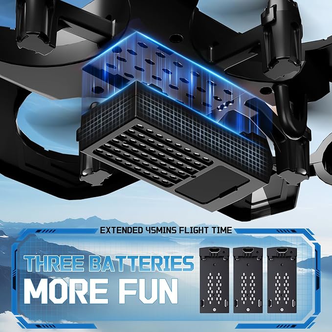 RC Planes with 3 Batteries for Kids Adults Foam Remote Control Airplane Jet Helicopter Drone Toys for Kids Adults 8-12 12-16 Remote Control Plane Airplane Toys with Led Lights