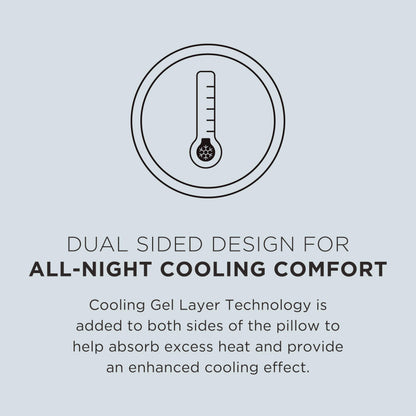TEMPUR-Cloud® Dual Cooling™ Pillow, King - 2-Pack