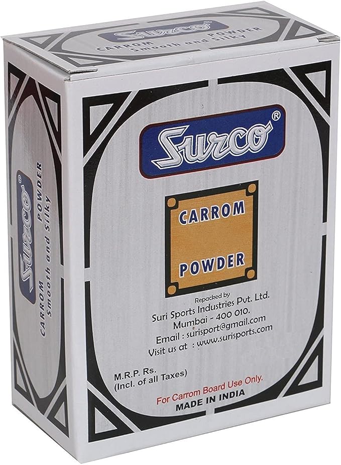 Surco Professional Carrom Board Powder for Carrom Board - 1000 GMS