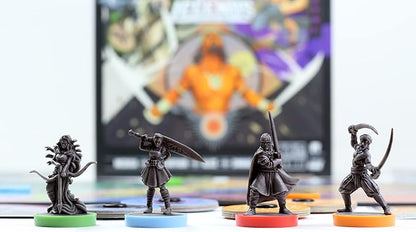 Restoration Games Unmatched Battle of Legends Vol 1 - Strategy Board Game for 2 to 4 Players - Expansion with 4 Heroes and Battlefields - 20-40 Min Playtime - Ages 9+