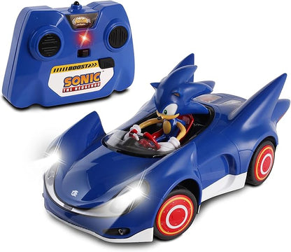 NKOK Sonic and Sega All Stars Racing Remote Controlled Car - Sonic The Hedgehog for Ages 6 and up Allows Children to Pretend to Drive and Have Fun at The Same Time!