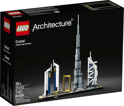 LEGO Architecture Skylines: Dubai 21052 Building Kit Collectible Architecture Building Set for Adults (740 Pieces)