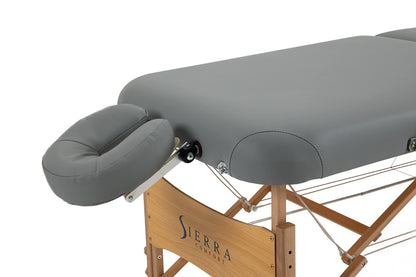 Sierra Comfort Premium Wide Portable Massage Table, SC-601 (Gray)