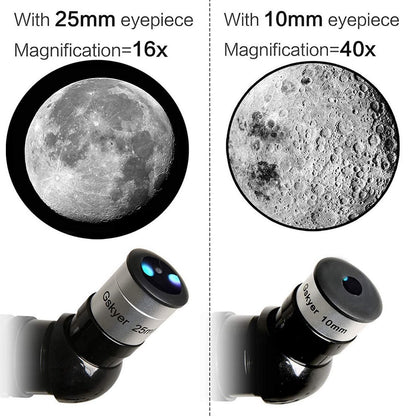 Gskyer Telescope, Telescopes for Adults, 80mm AZ Space Astronomical Refractor Telescope Kids, Adults Astronomy, German Technology Scope