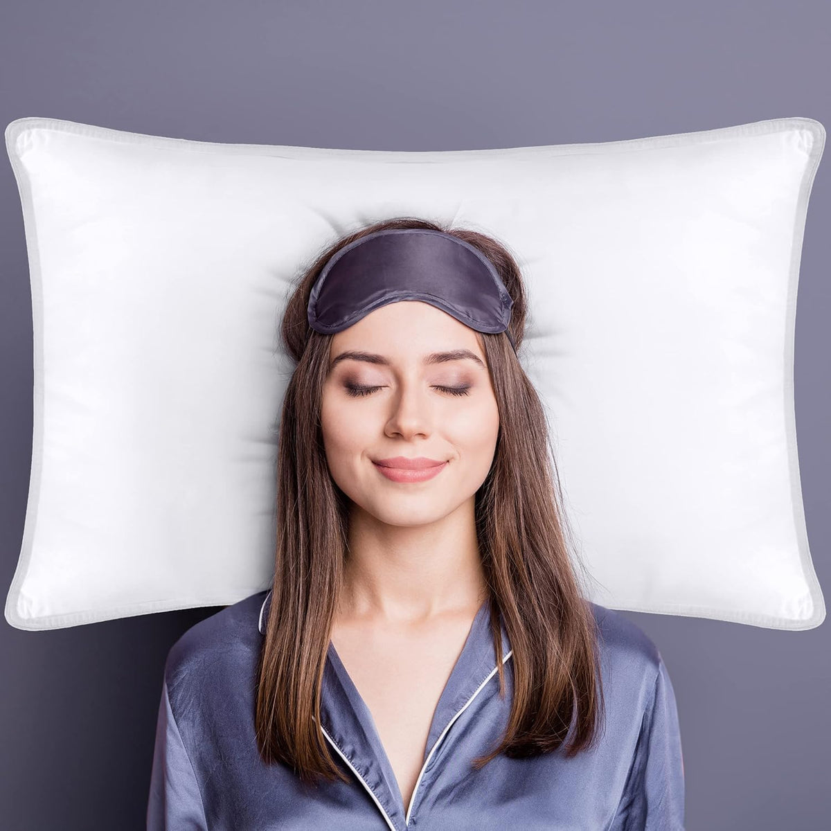 Utopia Bedding Queen Size Bed Pillows - Set of 4 Cooling Hotel Pillows for All Sleep Positions