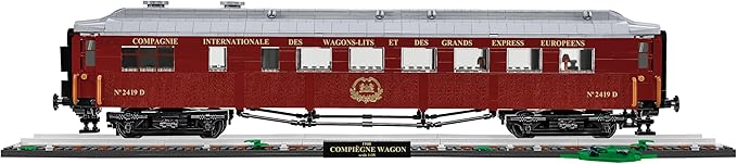 COBI Historical Collection WWII Compiègne Wagon Building Set 2001 Pieces