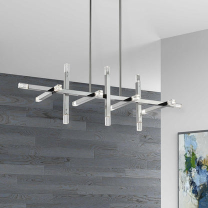 Dainolite Francesca Chandelier 16-Light Polished Chrome Metal FCS-4064HC-PC