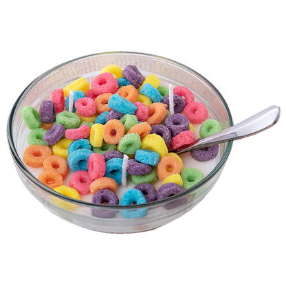 Fruity Loops Cereal Bowl Scented Soy Candle