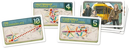 Asmodee Ticket to Ride Berlin Board Game - Train Route-Building Strategy Game Fun Family Game for Kids &amp Adults Ages 8+ 2-4 Players 10-15 Minute Playtime