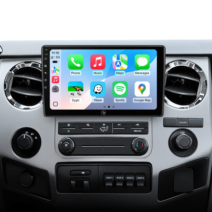 AINAVITO 10 Inch for Ford F150 Radio 2004-2008, F250/F350/450/550 2008-2016 Radio Upgrade Wireless CarPlay Android Auto, Plug and Play, 5G Wi-Fi, Bluetooth 5.0 QLED Touch Screen Car Stereo